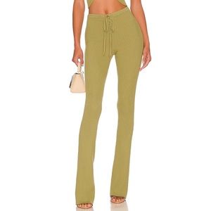 NWOT artemis lace up knit pants Camila Coehlo